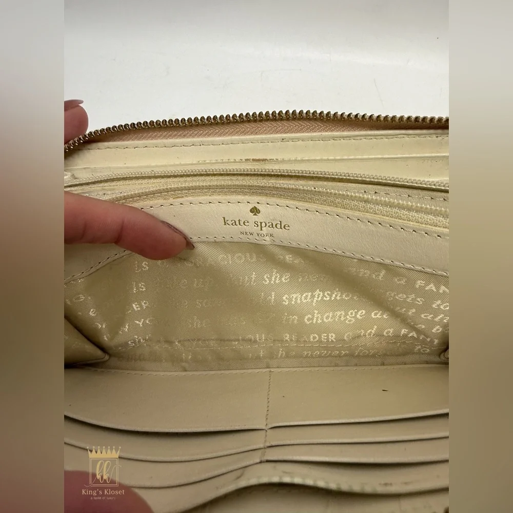 Kate Spade Pink Bow Wallet - Picture 11 of 12